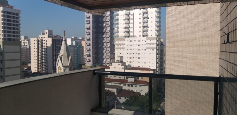 Apartamento com 3 Quartos para Alugar, 146 m² em Pompéia - Santos
