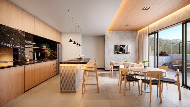 Imagem Apartamento com 1 Quarto à Venda, 62 m² em Saco Grande - Florianópolis