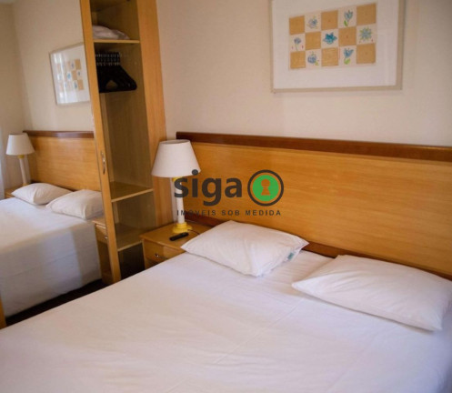 Imagem Apartamento com 1 Quarto para Alugar, 50 m² em Brooklin - São Paulo