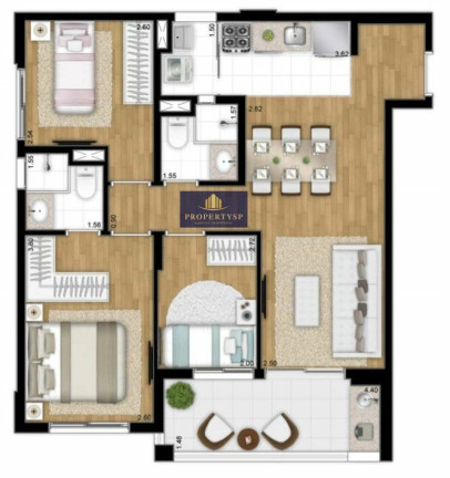 Imagem Apartamento com 3 Quartos à Venda, 69 m² em Vila Pompéia - São Paulo Imagem Apartamento com 3 Quartos à Venda, 69 m² em Vila Pompéia - São Paulo