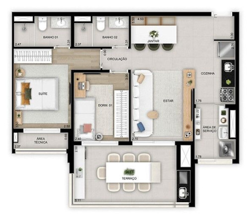 Imagem Apartamento com 3 Quartos à Venda, 114 m² em Vila Ema - São Paulo Imagem Apartamento com 3 Quartos à Venda, 114 m² em Vila Ema - São Paulo
