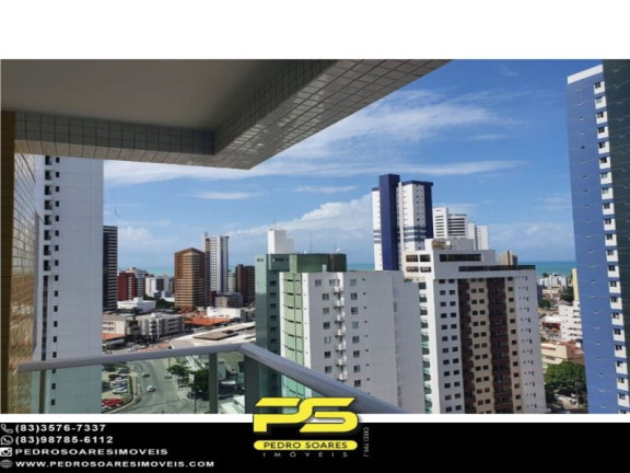 Apartamento com 3 Quartos à Venda, 127 m² em Tambaú - João Pessoa