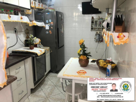 Imagem Apartamento com 1 Quarto à Venda, 68 m² em Itararé - São Vicente