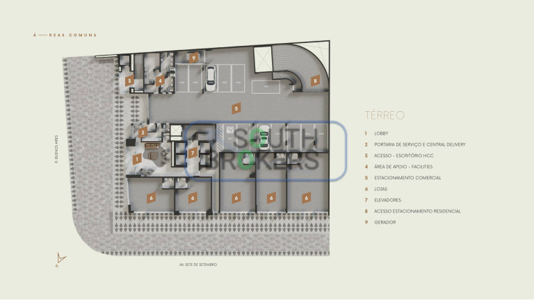 Imagem Apartamento com 3 Quartos à Venda, 31 m² em Batel - Curitiba