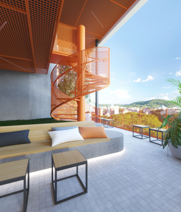 Imagem Apartamento com 1 Quarto à Venda, 28 m² em Camobi - Santa Maria