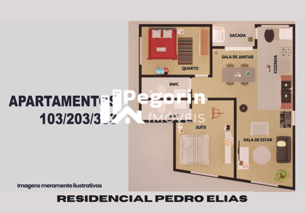 Imagem Apartamento com 2 Quartos à Venda, 68 m² em Centro - Pinhais Imagem Apartamento com 2 Quartos à Venda, 68 m² em Centro - Pinhais