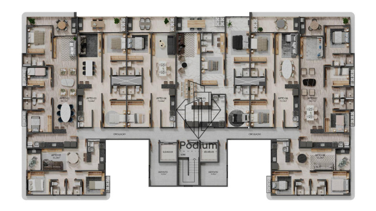 Imagem Apartamento com 2 Quartos à Venda, 55 m² em Camboinha - Cabedelo
