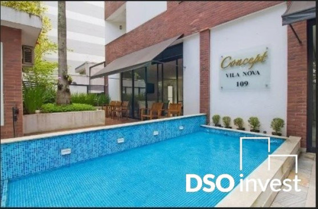 Apartamento com 1 Quarto à Venda, 40 m² em Vila Nova Conceição - São Paulo