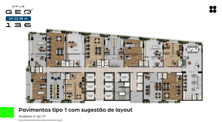 Imagem Sala Comercial à Venda, 83 m² em Setor Marista - Goiânia Imagem Sala Comercial à Venda, 83 m² em Setor Marista - Goiânia