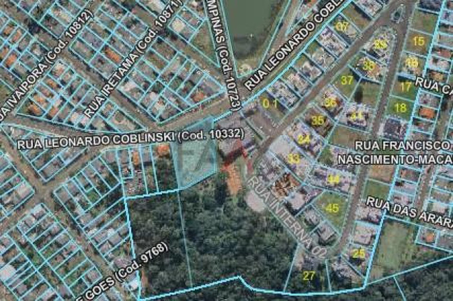 Terreno à Venda,  em Boqueirão - Guarapuava