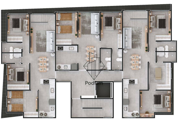 Imagem Apartamento com 3 Quartos à Venda, 76 m² em Bessa - João Pessoa