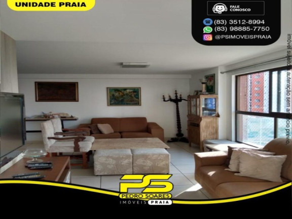 Imagem Apartamento com 3 Quartos à Venda, 124 m² em Manaíra - João Pessoa