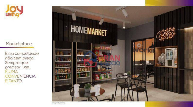 Imagem Studio com 1 Quarto à Venda, 21 m² em Centro - Curitiba