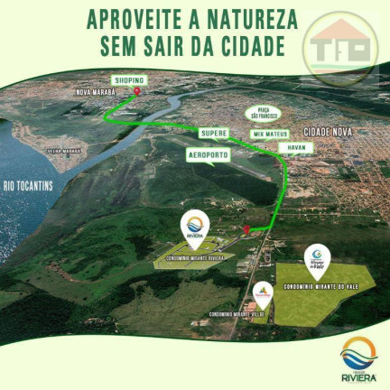 Imagem Terreno à Venda, 250 m² em Residencial Riviera - Marabá Imagem Terreno à Venda, 250 m² em Residencial Riviera - Marabá