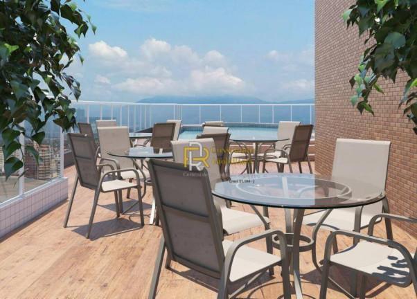 Imagem Apartamento com 1 Quarto à Venda, 59 m² em Vila Guilhermina - Praia Grande