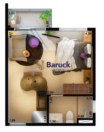 Imagem Apartamento com 1 Quarto à Venda, 24 m² em Vila Madalena - São Paulo Imagem Apartamento com 1 Quarto à Venda, 24 m² em Vila Madalena - São Paulo