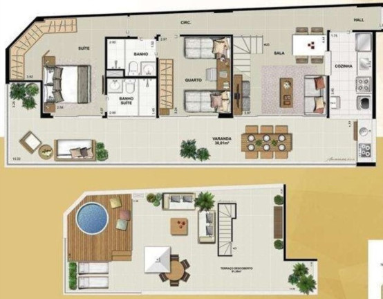 Imagem Imóvel com 2 Quartos à Venda, 99 m² em Tijuca - Rio De Janeiro