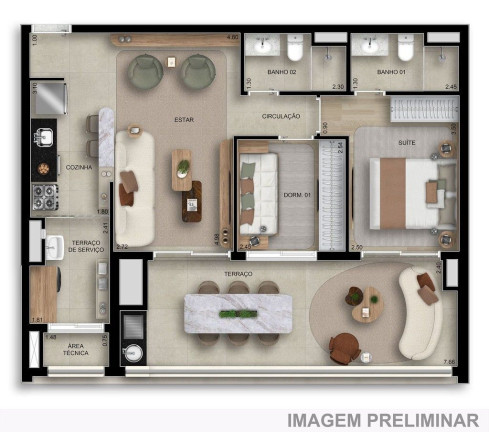 Imagem Apartamento com 3 Quartos à Venda, 106 m² em Butantã - São Paulo Imagem Apartamento com 3 Quartos à Venda, 106 m² em Butantã - São Paulo