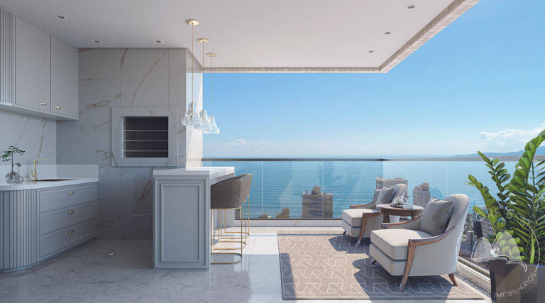 Apartamento com 3 Quartos à Venda, 135 m² em Meia Praia - Itapema
