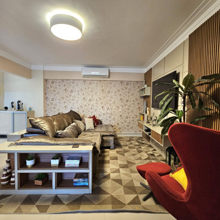 Imagem Apartamento com 3 Quartos à Venda, 123 m² em Aviação - Praia Grande