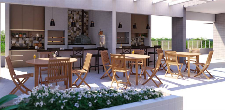 Imagem Apartamento com 2 Quartos à Venda, 72 m² em Guilhermina - Praia Grande