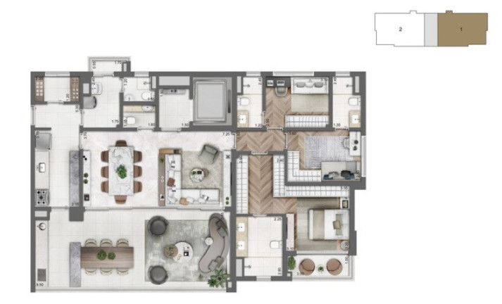 Imagem Apartamento com 3 Quartos à Venda, 165 m² em Campo Belo - São Paulo Imagem Apartamento com 3 Quartos à Venda, 165 m² em Campo Belo - São Paulo