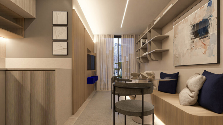 Imagem Apartamento com 2 Quartos à Venda, 49 m² em água Verde - Curitiba Imagem Apartamento com 2 Quartos à Venda, 49 m² em água Verde - Curitiba