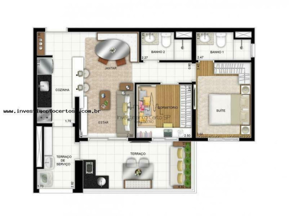 Imagem Apartamento com 2 Quartos à Venda, 67 m² em Vila Santa Catarina - São Paulo Imagem Apartamento com 2 Quartos à Venda, 67 m² em Vila Santa Catarina - São Paulo
