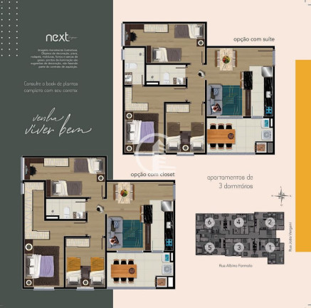 Imagem Apartamento com 2 Quartos à Venda, 56 m² em Cruzeiro - Caxias Do Sul