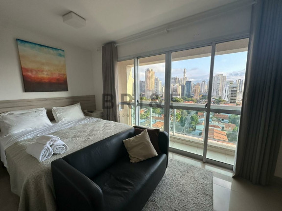 Imagem Apartamento com 1 Quarto à Venda ou Locação, 32 m² em Brooklin - São Paulo Imagem Apartamento com 1 Quarto à Venda ou Locação, 32 m² em Brooklin - São Paulo