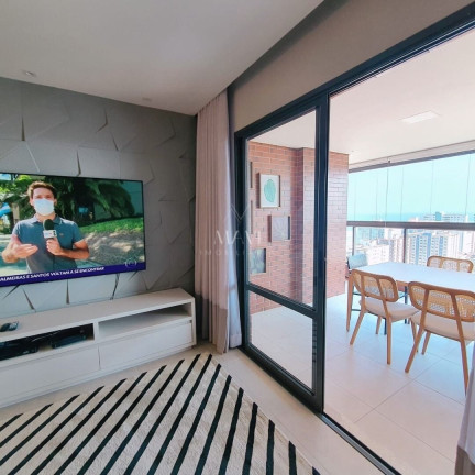 Imagem Apartamento com 3 Quartos à Venda, 145 m² em Guilhermina - Praia Grande