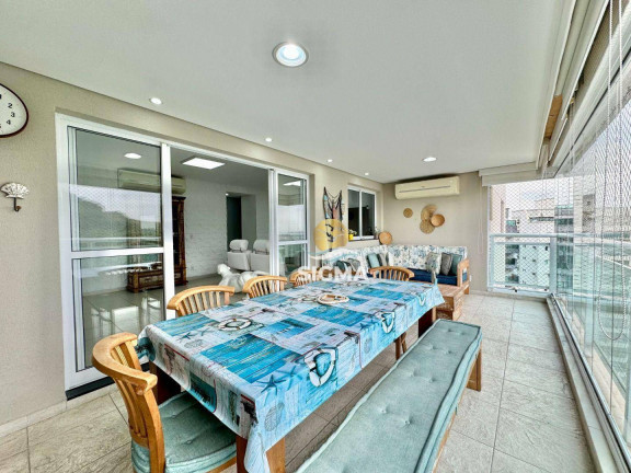 Imagem Apartamento com 3 Quartos à Venda, 134 m² em Jardim Astúrias - Guarujá