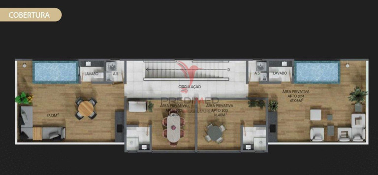 Imagem Apartamento com 1 Quarto à Venda, 17 m² em Bessa - João Pessoa Imagem Apartamento com 1 Quarto à Venda, 17 m² em Bessa - João Pessoa