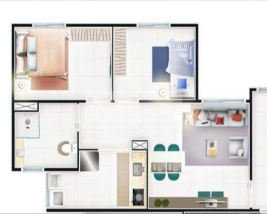 Imagem Apartamento com 2 Quartos à Venda, 69 m² em Jardim Das Paineiras Ii - São José Dos Campos
