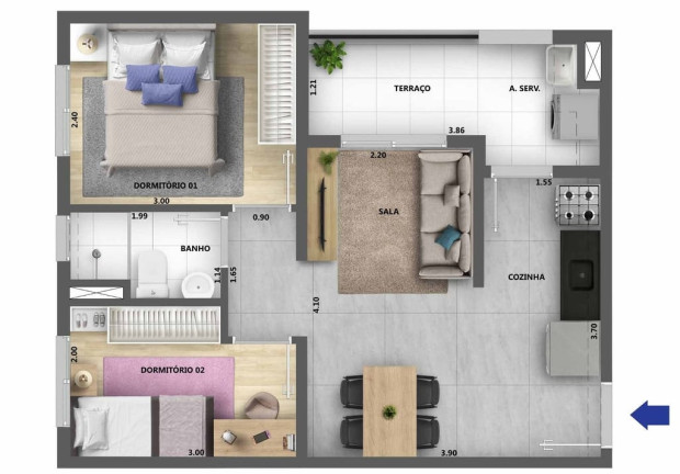 Imagem Apartamento com 2 Quartos à Venda, 37 m² em Pirituba - São Paulo Imagem Apartamento com 2 Quartos à Venda, 37 m² em Pirituba - São Paulo