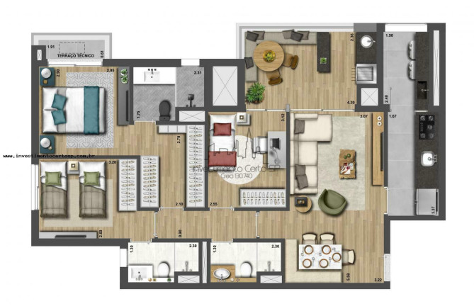 Imagem Apartamento com 3 Quartos à Venda, 98 m² em Pinheiros - São Paulo Imagem Apartamento com 3 Quartos à Venda, 98 m² em Pinheiros - São Paulo