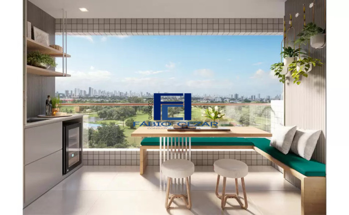 Imagem Apartamento com 2 Quartos à Venda, 53 m² em Caxangá - Recife