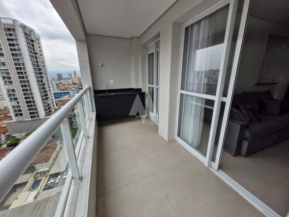 Apartamento com 1 Quarto para Alugar, 60 m² em Boqueirão - Santos