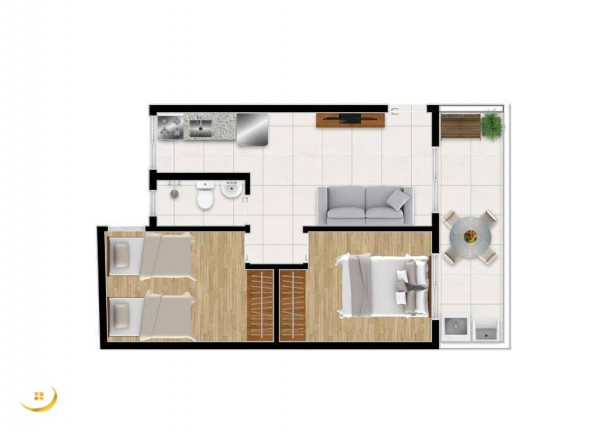 Imagem Apartamento com 2 Quartos à Venda, 42 m² em Vila Matilde - São Paulo