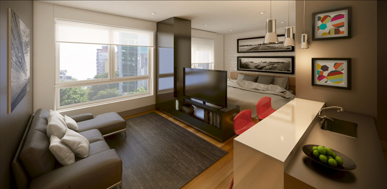 Imagem Imóvel com 1 Quarto à Venda, 32 m² em Moinhos De Vento - Porto Alegre
