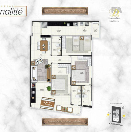 Imagem Apartamento com 2 Quartos à Venda, 80 m² em Aviação - Praia Grande Imagem Apartamento com 2 Quartos à Venda, 80 m² em Aviação - Praia Grande