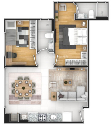 Imagem Apartamento com 2 Quartos à Venda, 64 m² em São João - Itajaí Imagem Apartamento com 2 Quartos à Venda, 64 m² em São João - Itajaí