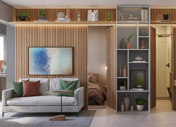 Imagem Apartamento com 1 Quarto à Venda, 33 m² em Campo Belo - São Paulo