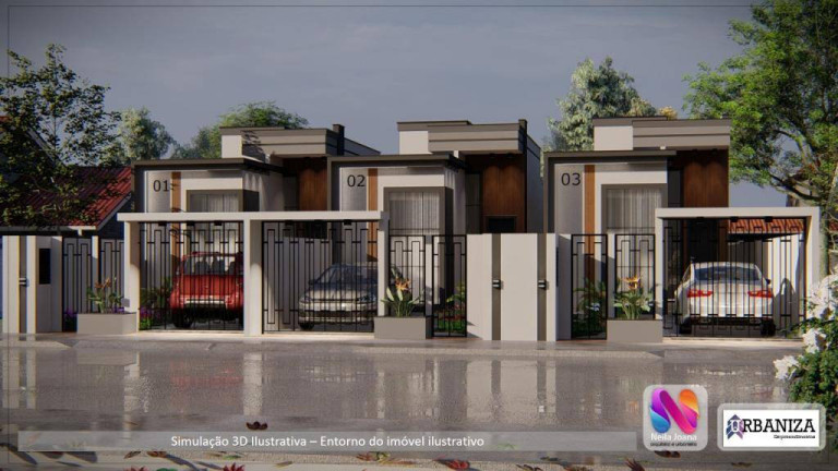 Casa com 2 Quartos à Venda, 60 m² em Bairro Joaia - Tijucas