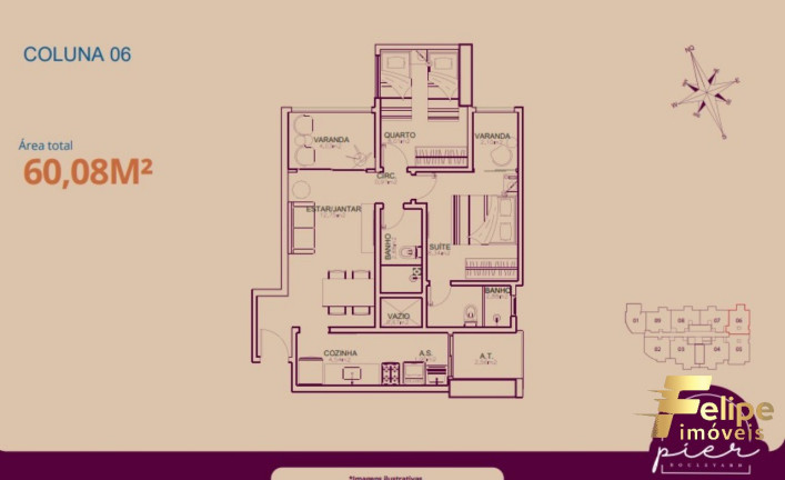 Imagem Imóvel com 2 Quartos à Venda, 67 m² em Jockey De Itaparica - Vila Velha Imagem Imóvel com 2 Quartos à Venda, 67 m² em Jockey De Itaparica - Vila Velha