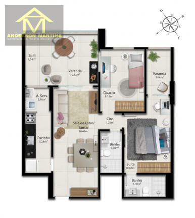 Imagem Apartamento com 2 Quartos à Venda, 76 m² em Praia Da Costa - Vila Velha Imagem Apartamento com 2 Quartos à Venda, 76 m² em Praia Da Costa - Vila Velha
