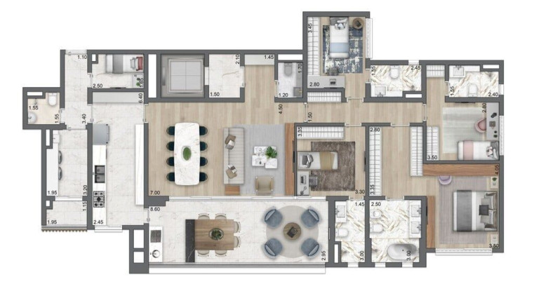 Imagem Apartamento com 3 Quartos à Venda, 176 m² em Moema - São Paulo