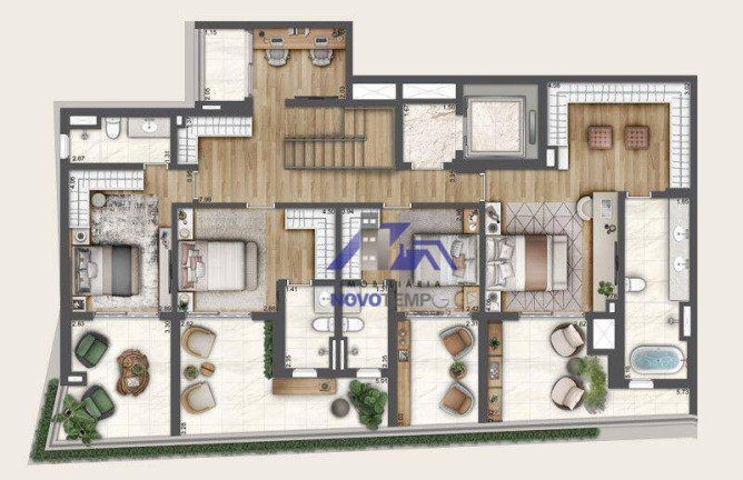 Imagem Cobertura com 4 Quartos à Venda, 371 m² em Paraíso - São Paulo