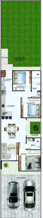 Imagem Casa com 3 Quartos à Venda, 76 m² em Universitário - Cascavel