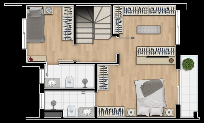 Imagem Apartamento com 3 Quartos à Venda, 134 m² em Santa Cândida - Curitiba Imagem Apartamento com 3 Quartos à Venda, 134 m² em Santa Cândida - Curitiba